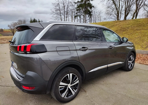 Peugeot 5008 cena 82900 przebieg: 130120, rok produkcji 2019 z Przedbórz małe 191